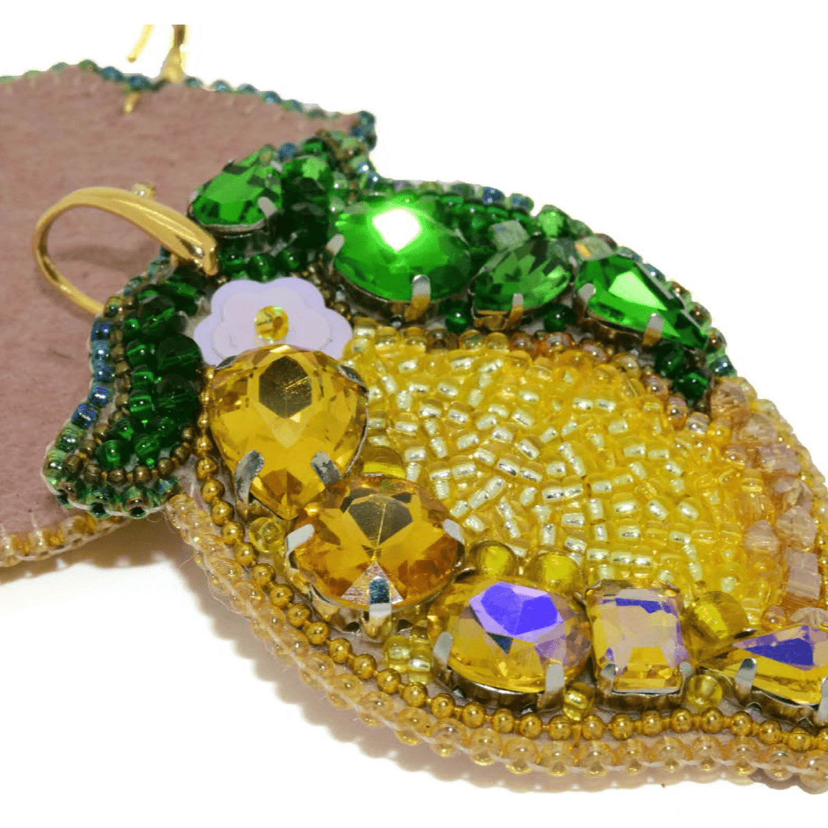 Miccy's | Amalfi Limone | PatchArt Earrings