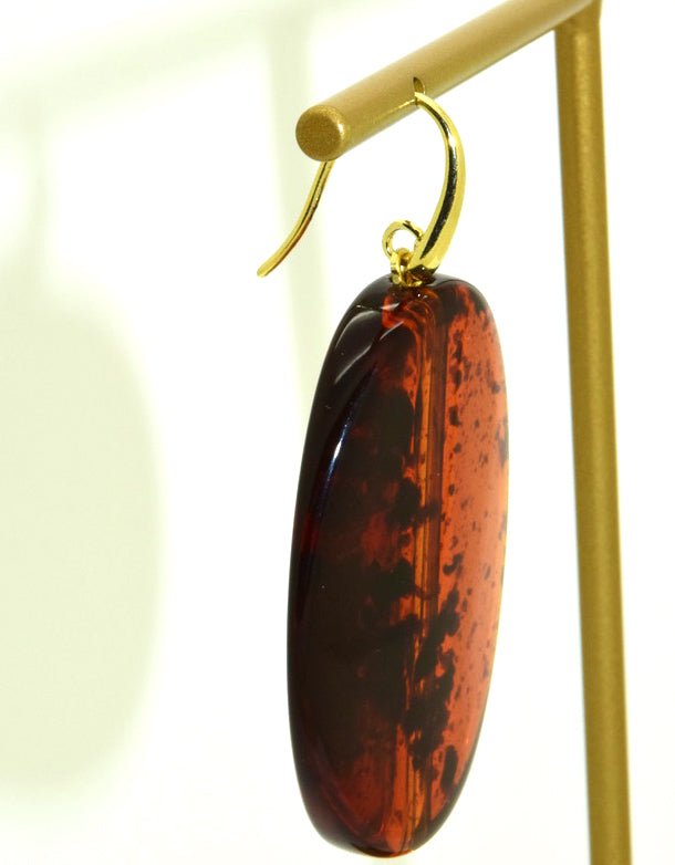 Miccy's | Amber Drops | Resin Earrings