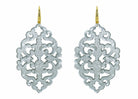 Miccy's | Azulejo Ice Blue | Resin Earrings