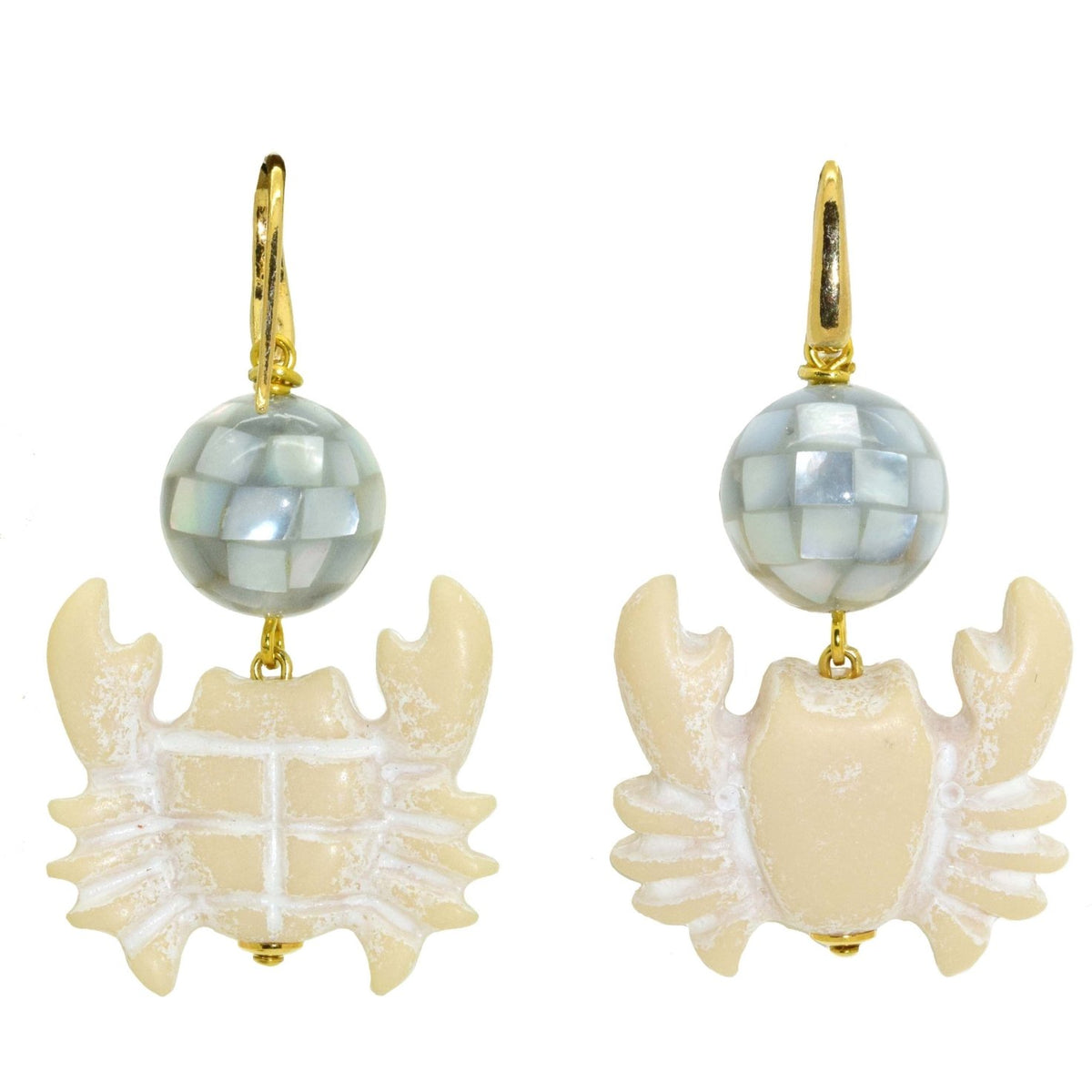 Miccy's | Crab Time! | Resin Earrings
