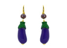 Miccy's | Egg Plant | Resin Earrings