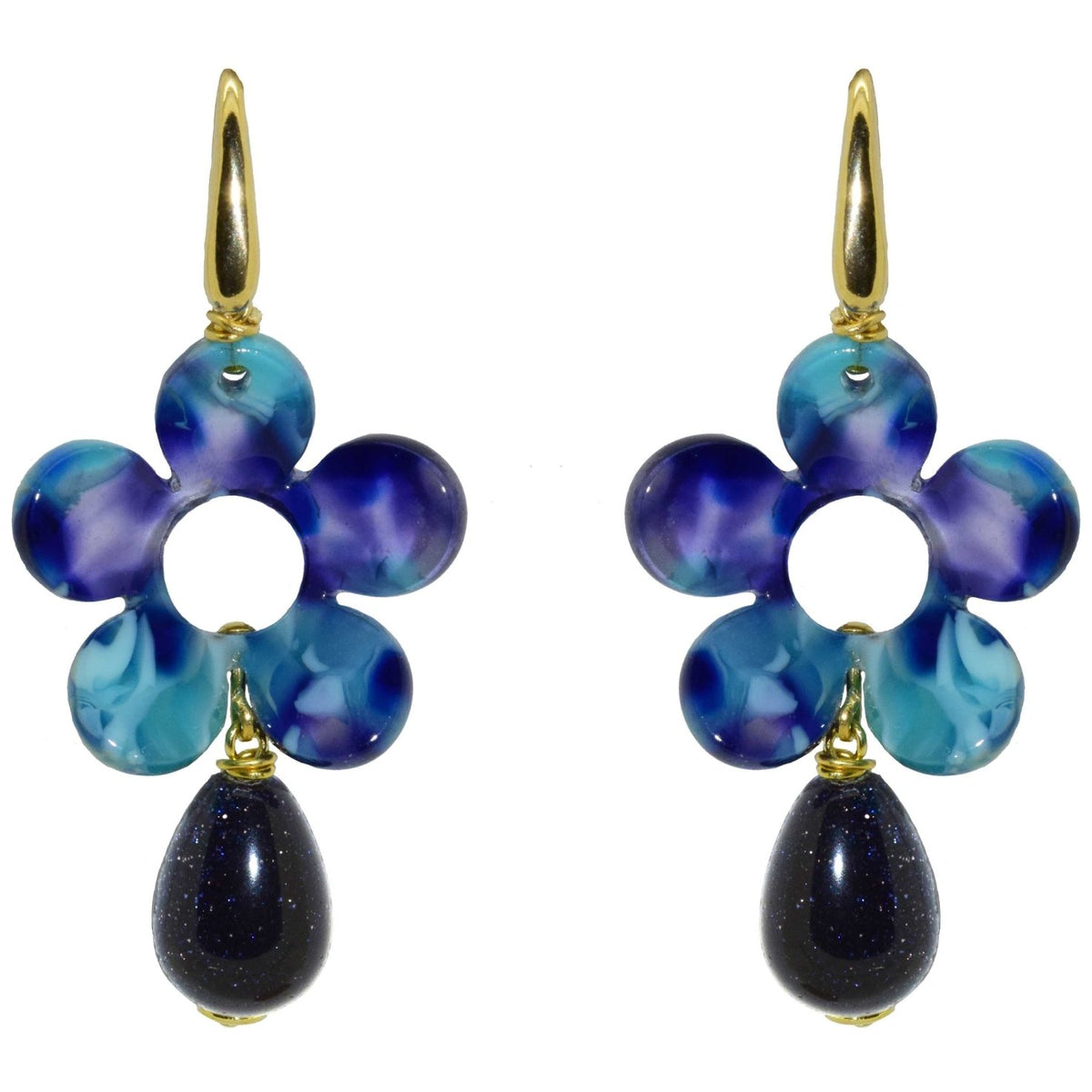 Miccy's | Forget Me Not | Resin Earrings