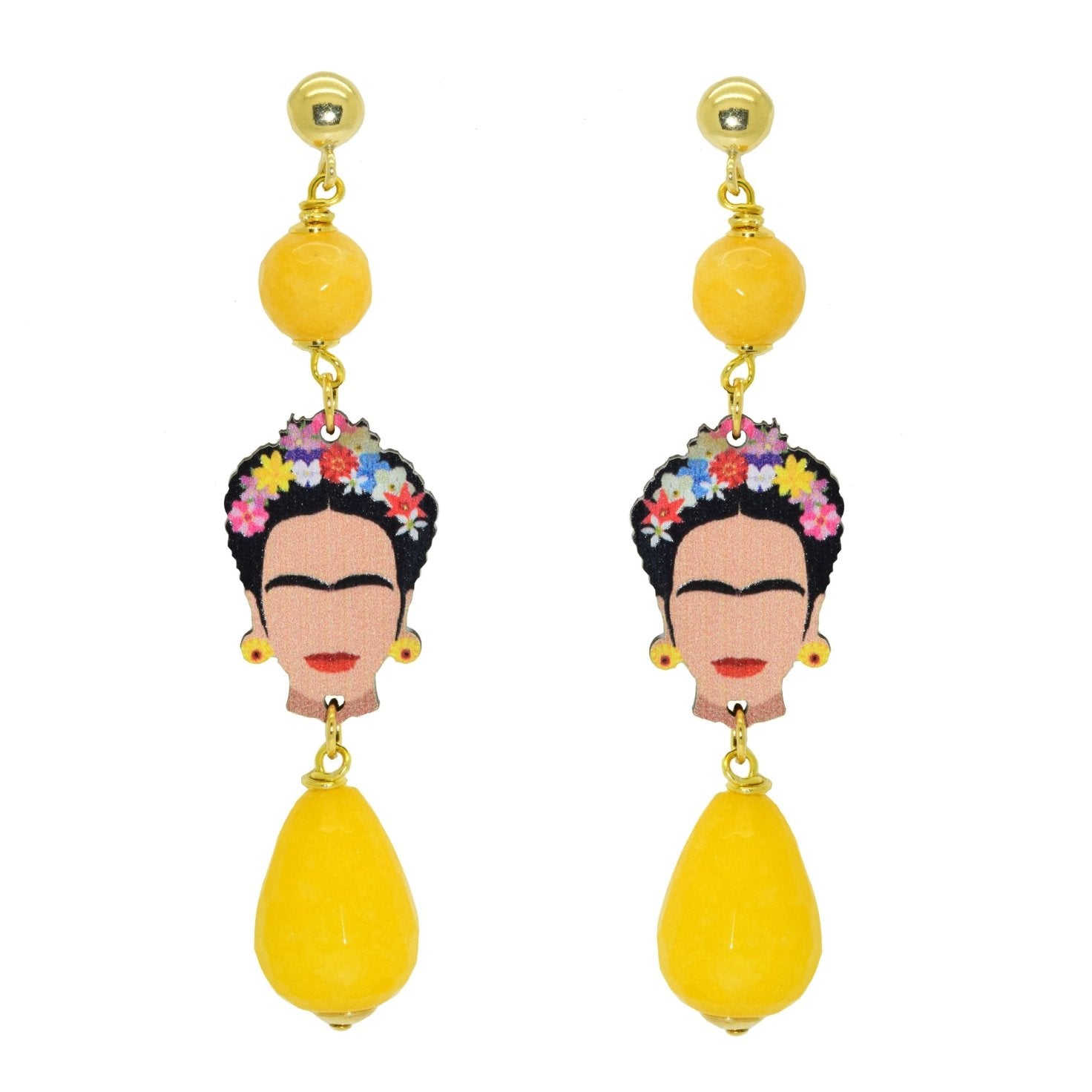 Miccy's | Frida Kahlo | Resin Earrings