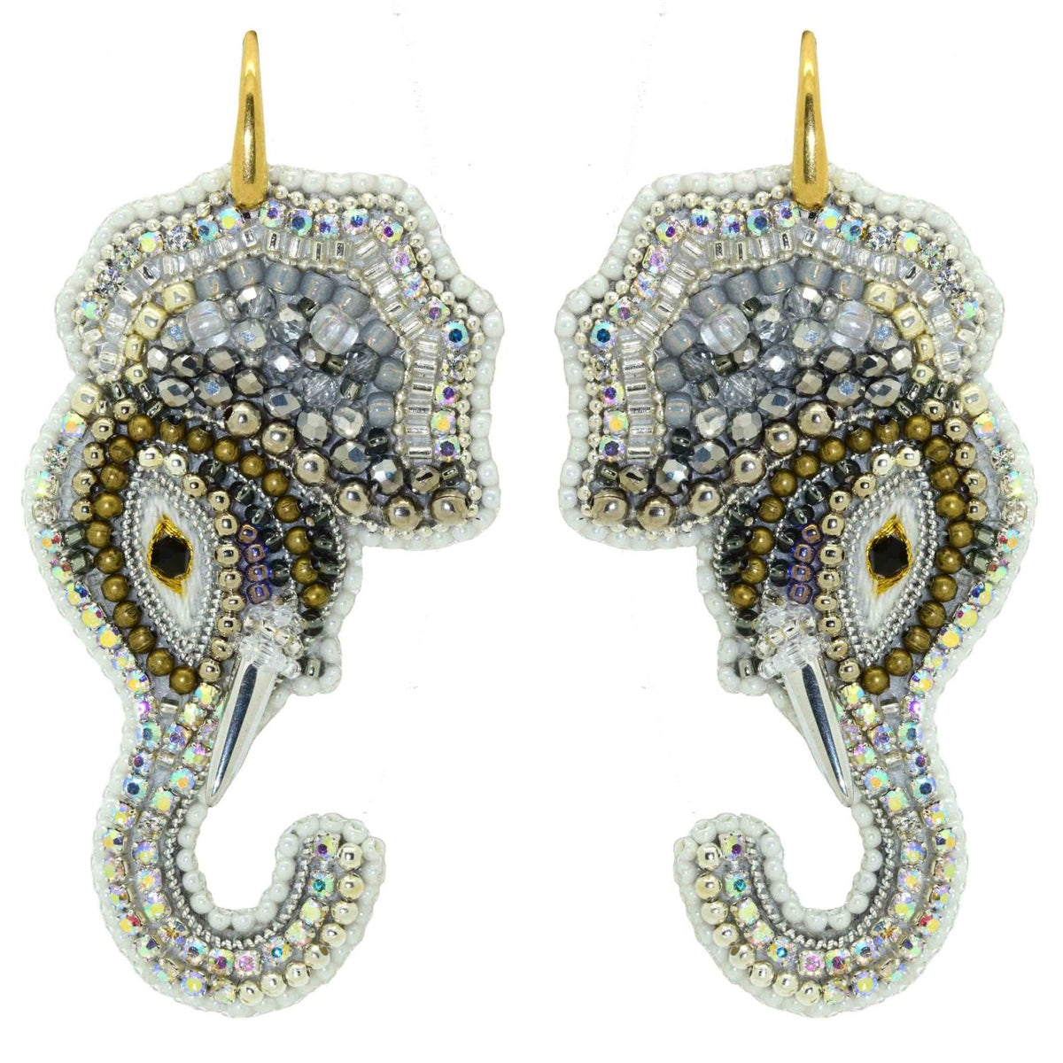 Miccy's | Hathi | PatchArt Earrings