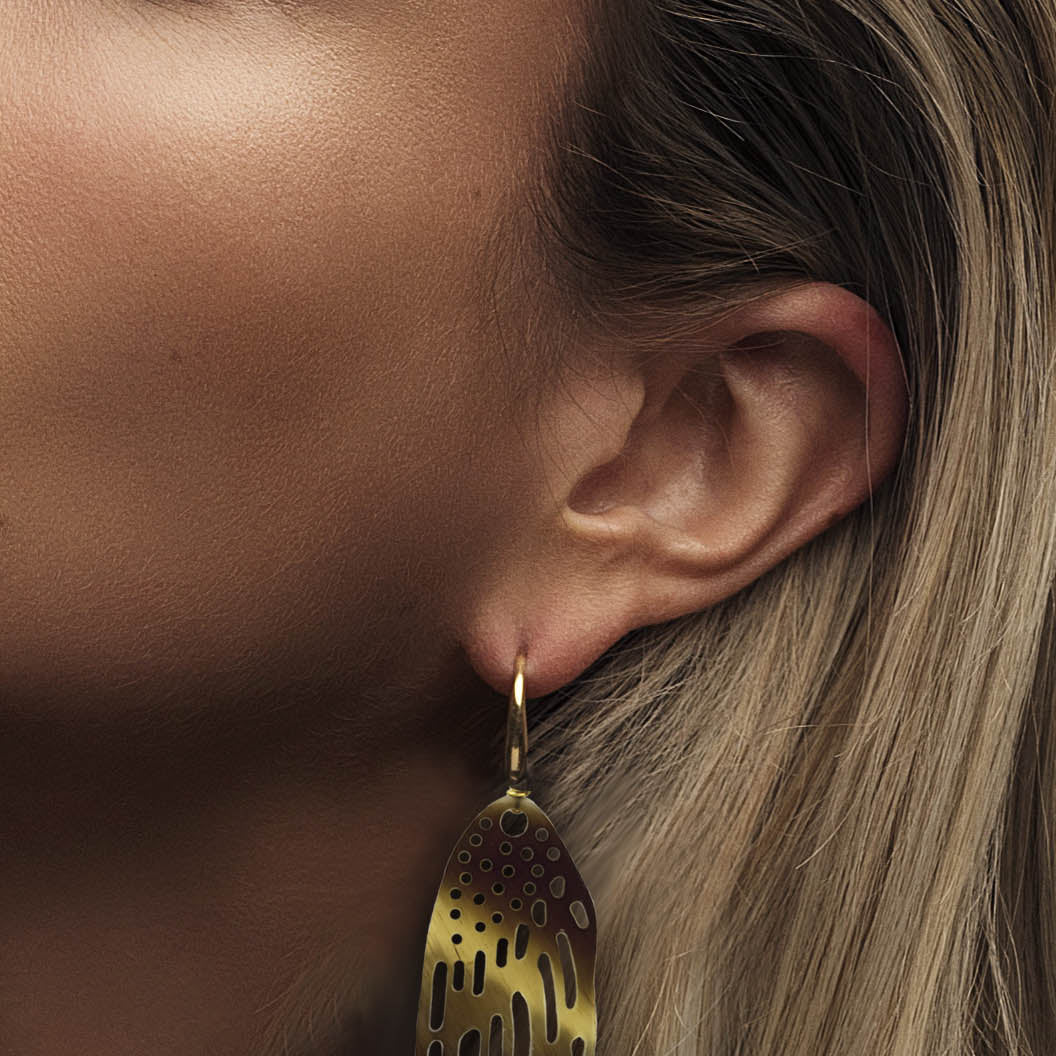 Miccy's | Horn Butterfly Wings | Horn Earrings
