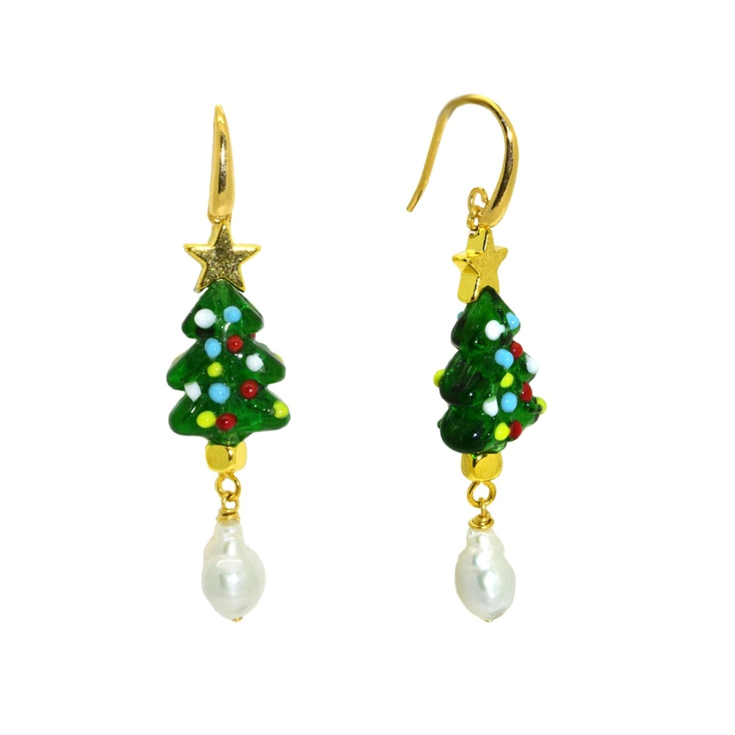 Miccy's | Jingle Bells | Shell Earrings