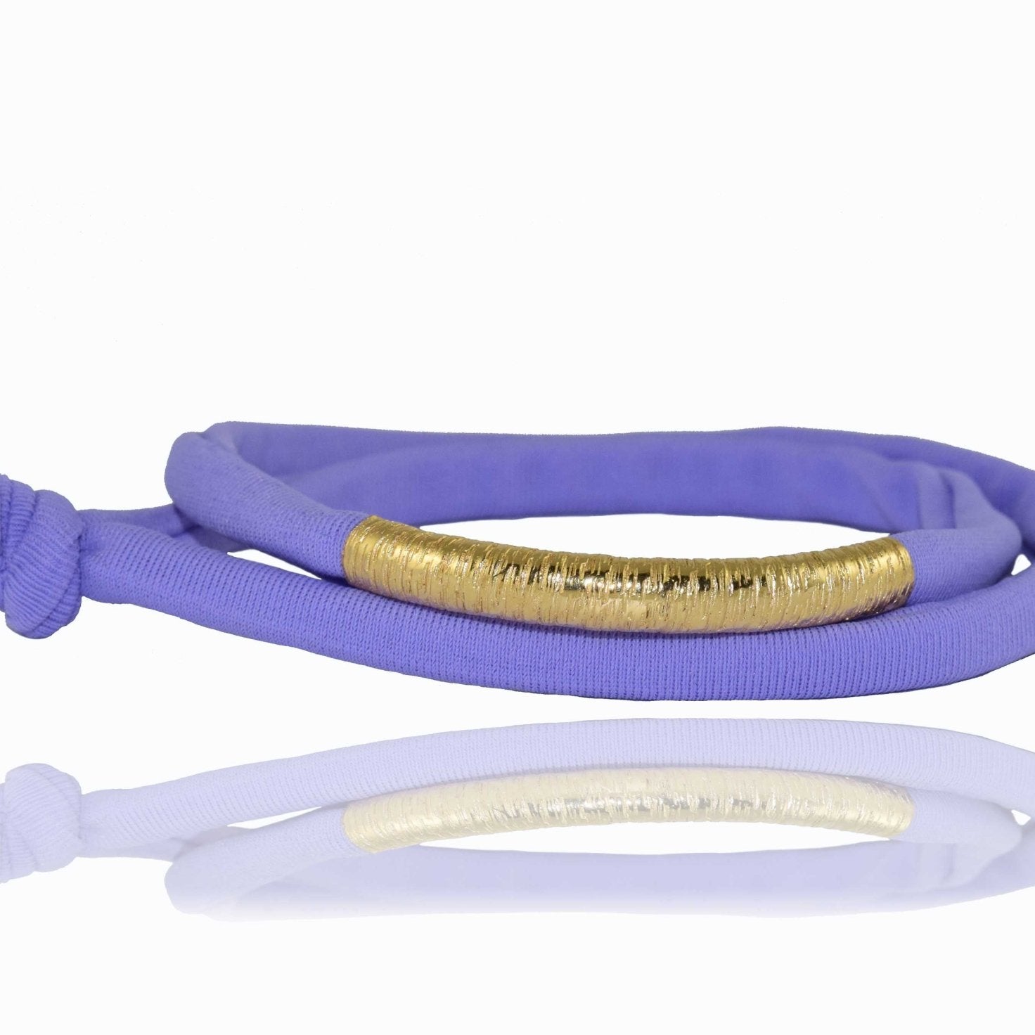 Miccy's | Lilac 14K Golden Tube Bracelet