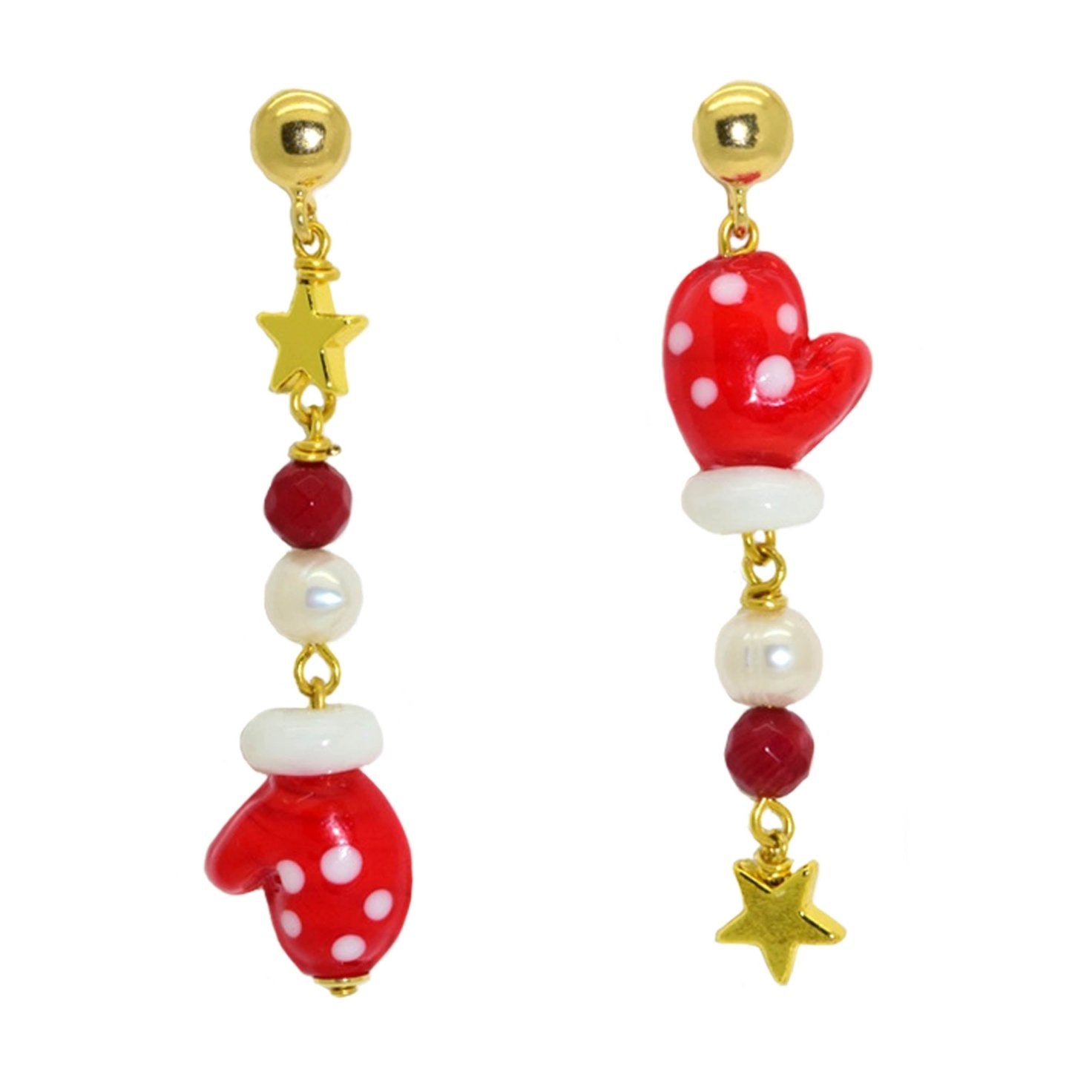 Miccy's | Mittens | Shell Earrings