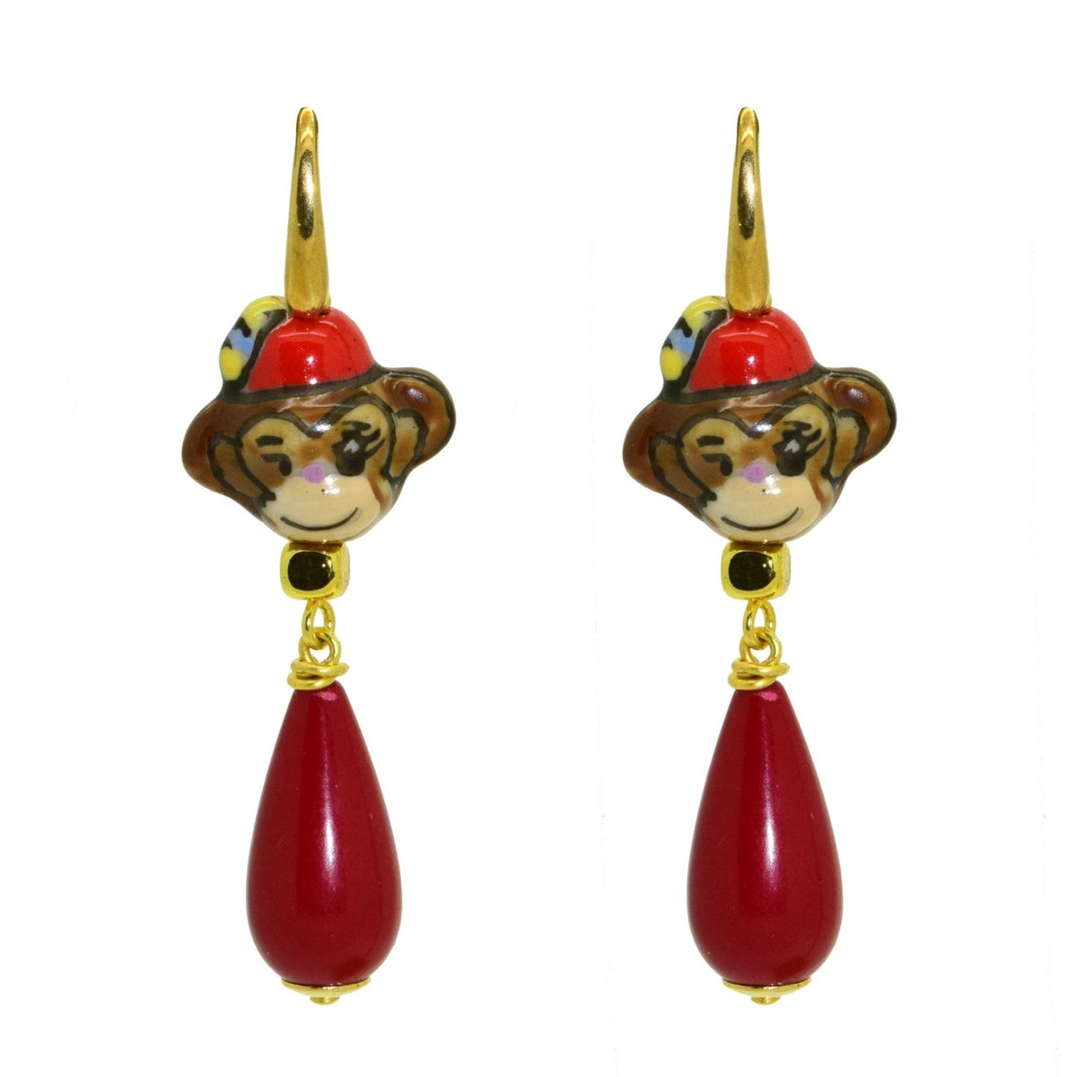 Miccy's | Monkey Business | Gemstone Earrings