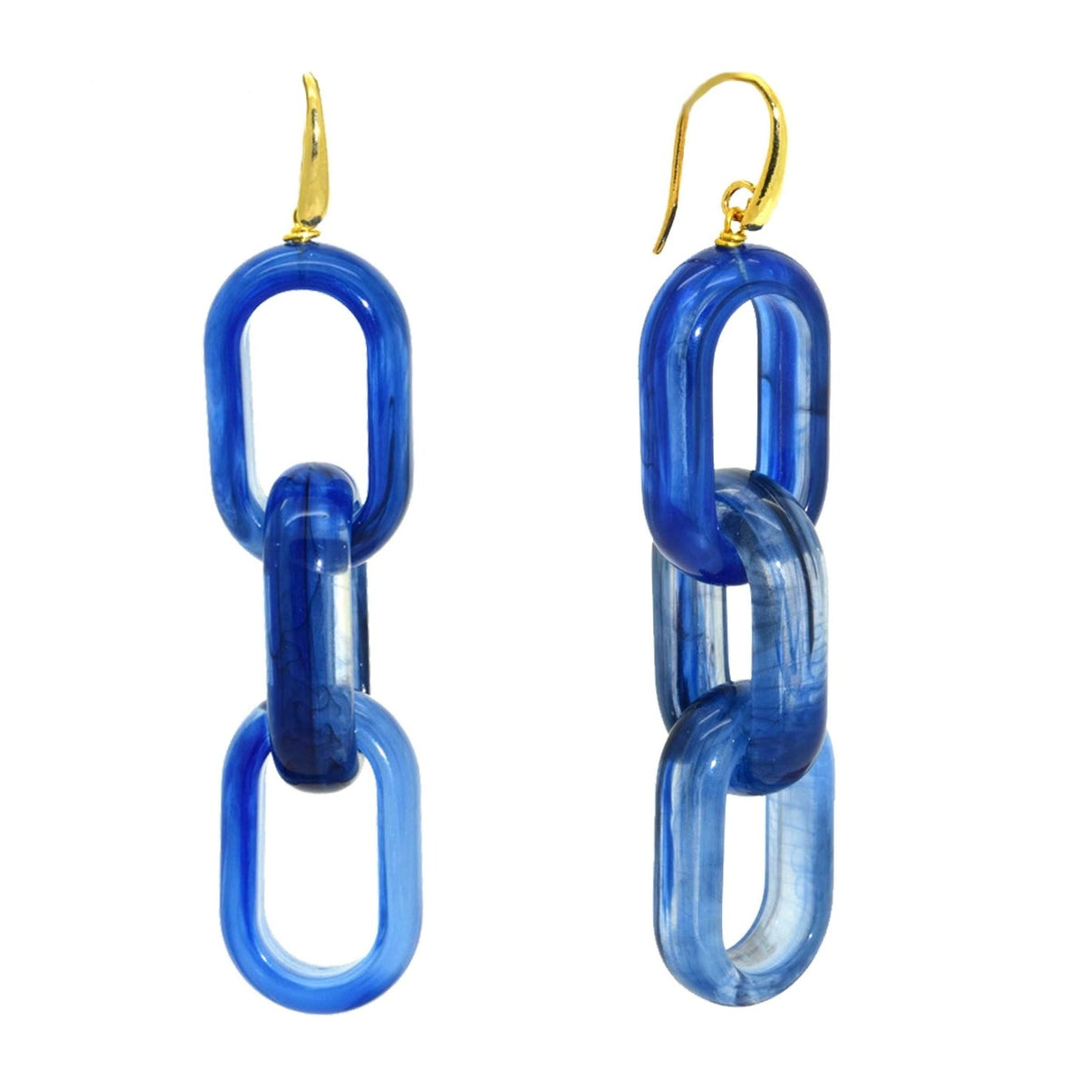 Miccy's | Nexus Kobalt Blue | Resin Earrings
