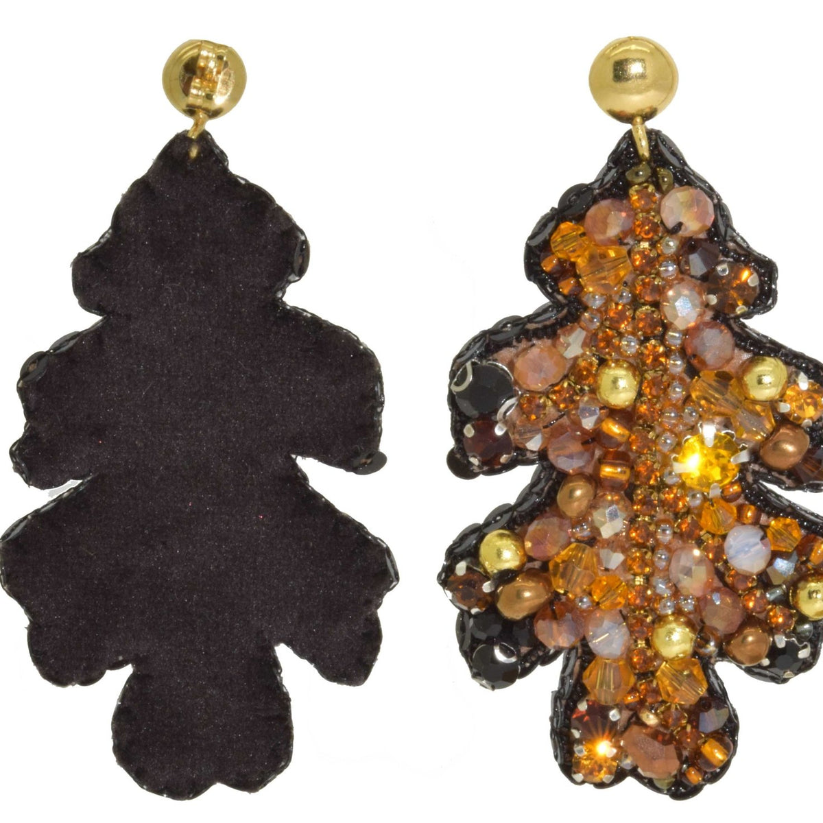 Miccy's | Oak Leaves | PatchArt Earrings