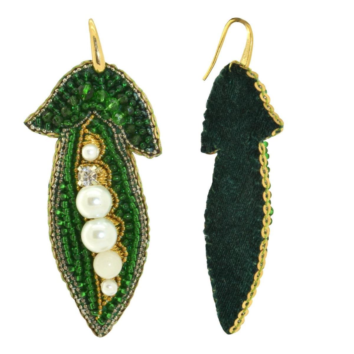 Miccy's | Peas in a Pod | PatchArt Earrings