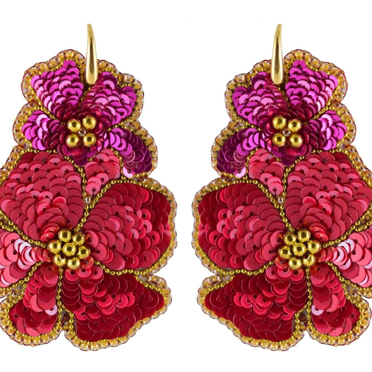 Miccy's | Pink Mariposa | PatchArt Earrings