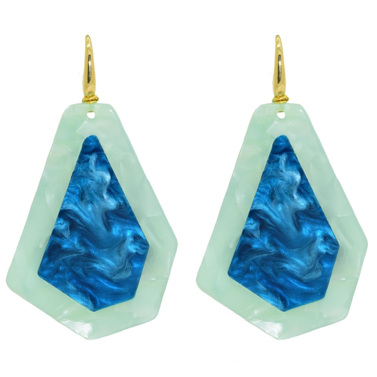 Miccy's | Pool Party | Resin Earrings