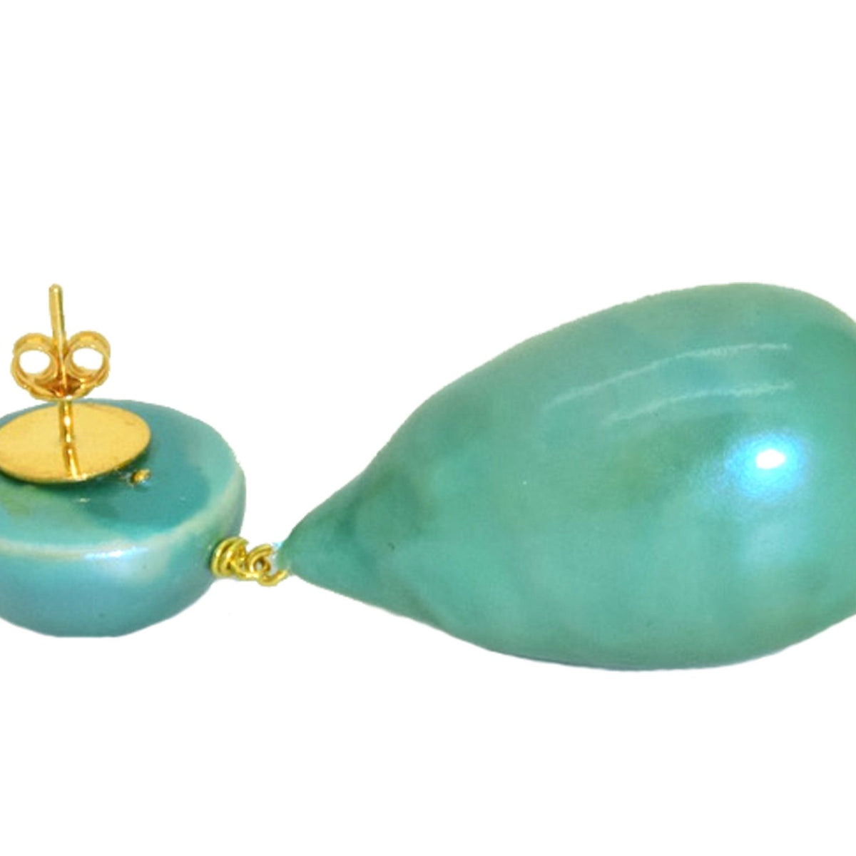 Miccy's | Sea Breeze Cotton Pearls | Resin Earrings