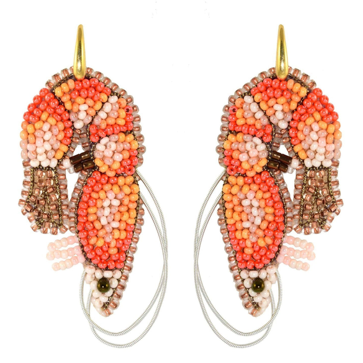Miccy's | Shrimps | PatchArt Earrings