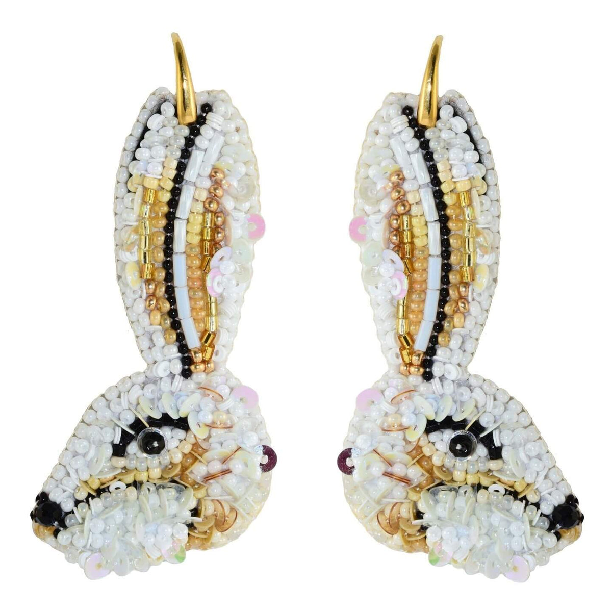 Miccy's | Snowball | PatchArt Earrings