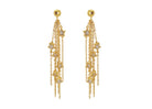 Miccy's | Stars and Stripes | Gold Line Earrings