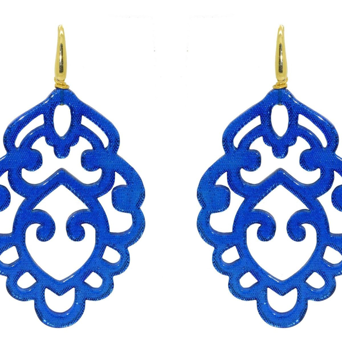 Miccy's | Sulley Royal Blue | Resin Earrings