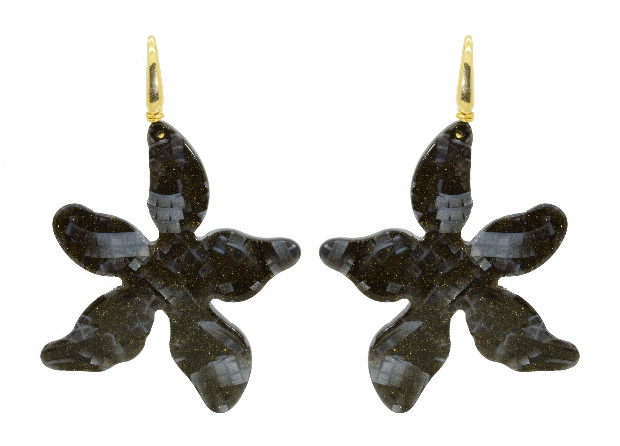 Miccy's | Viola Nero | Resin Earrings
