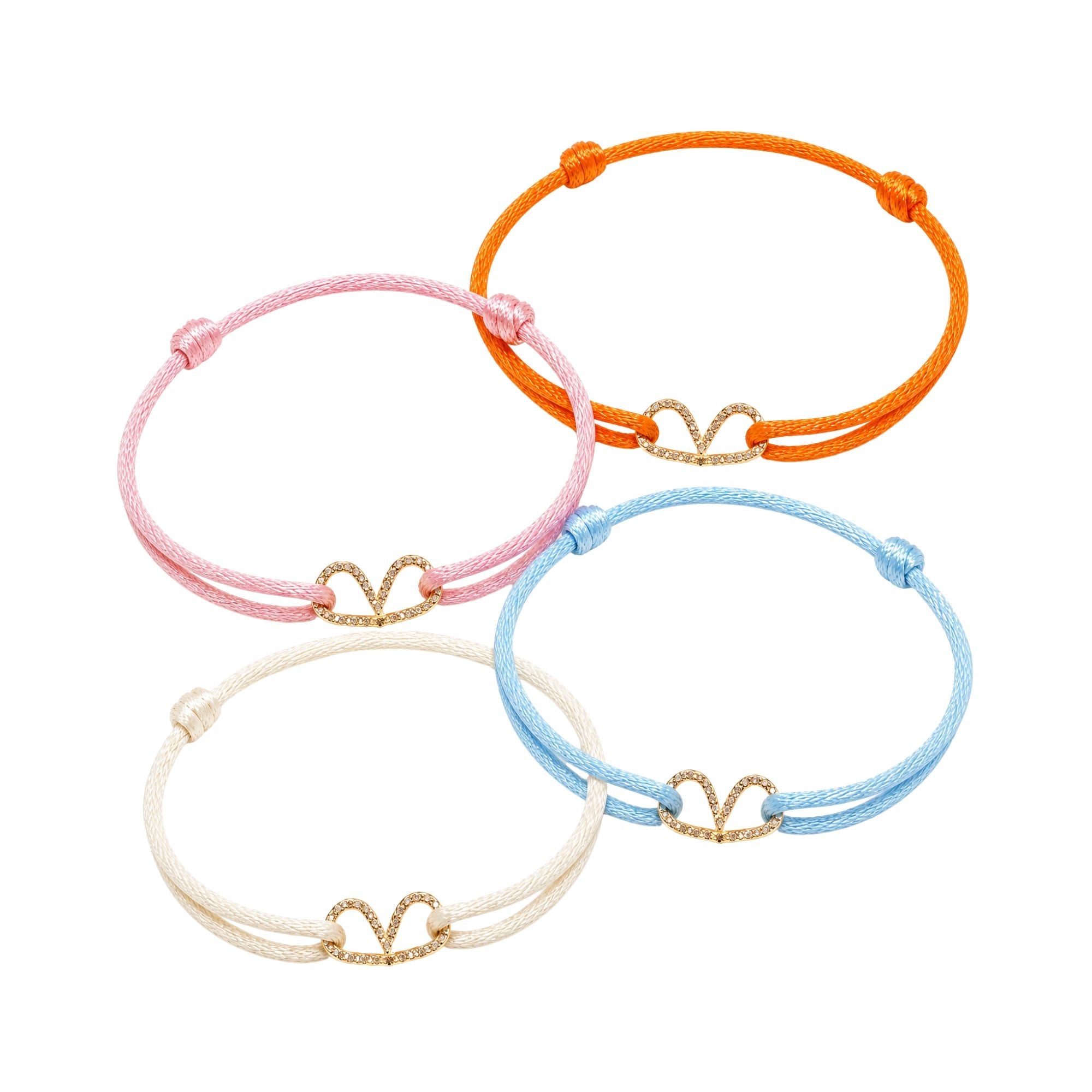 Miccy's Satin Cord Bracelets