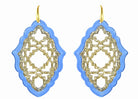 Miccy's | Azizi Light Blue - Large | Resin Earrings