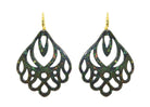 Miccy's | Basila Smokey Green | Resin Earrings