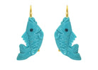 Miccy's | Betta Turquoise | Resin Earrings