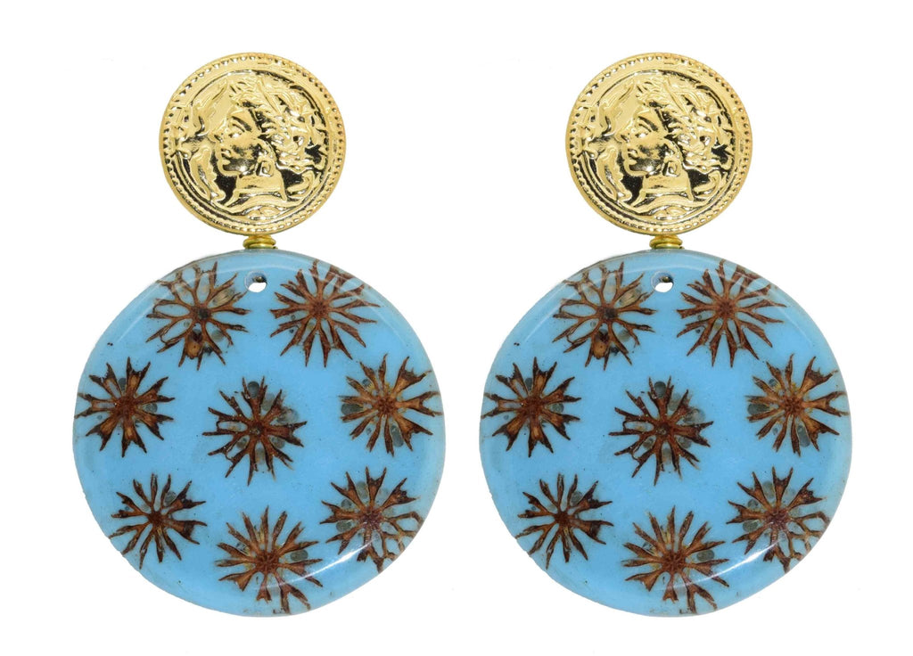Blue Seed | Shell Earrings - Miccy's Jewelz Europe
