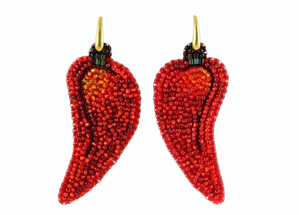 Miccy's | Chili Peppers | PatchArt Earrings