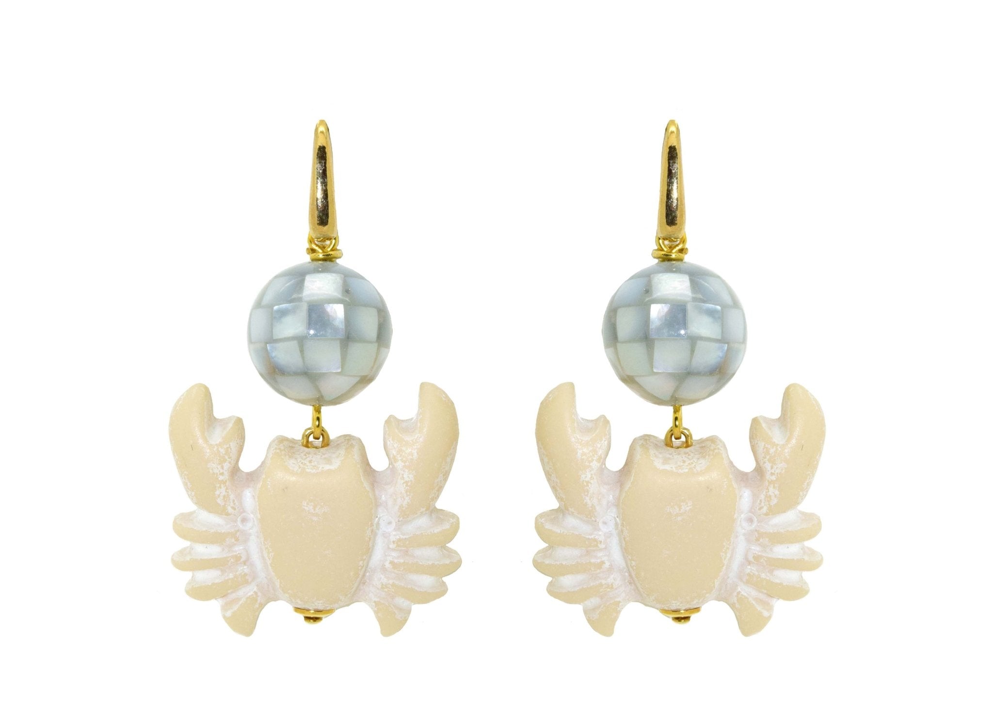 Miccy's | Crab Time! | Resin Earrings