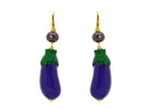 Miccy's | Egg Plant | Resin Earrings