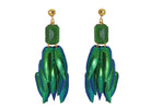 Gemma Beetle Emerald | Skins Earrings - Miccy's Jewelz Europe