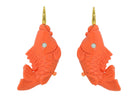 Miccy's | Gold Fish | Resin Earrings