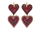 Miccy's | Hearts | PatchArt Earrings