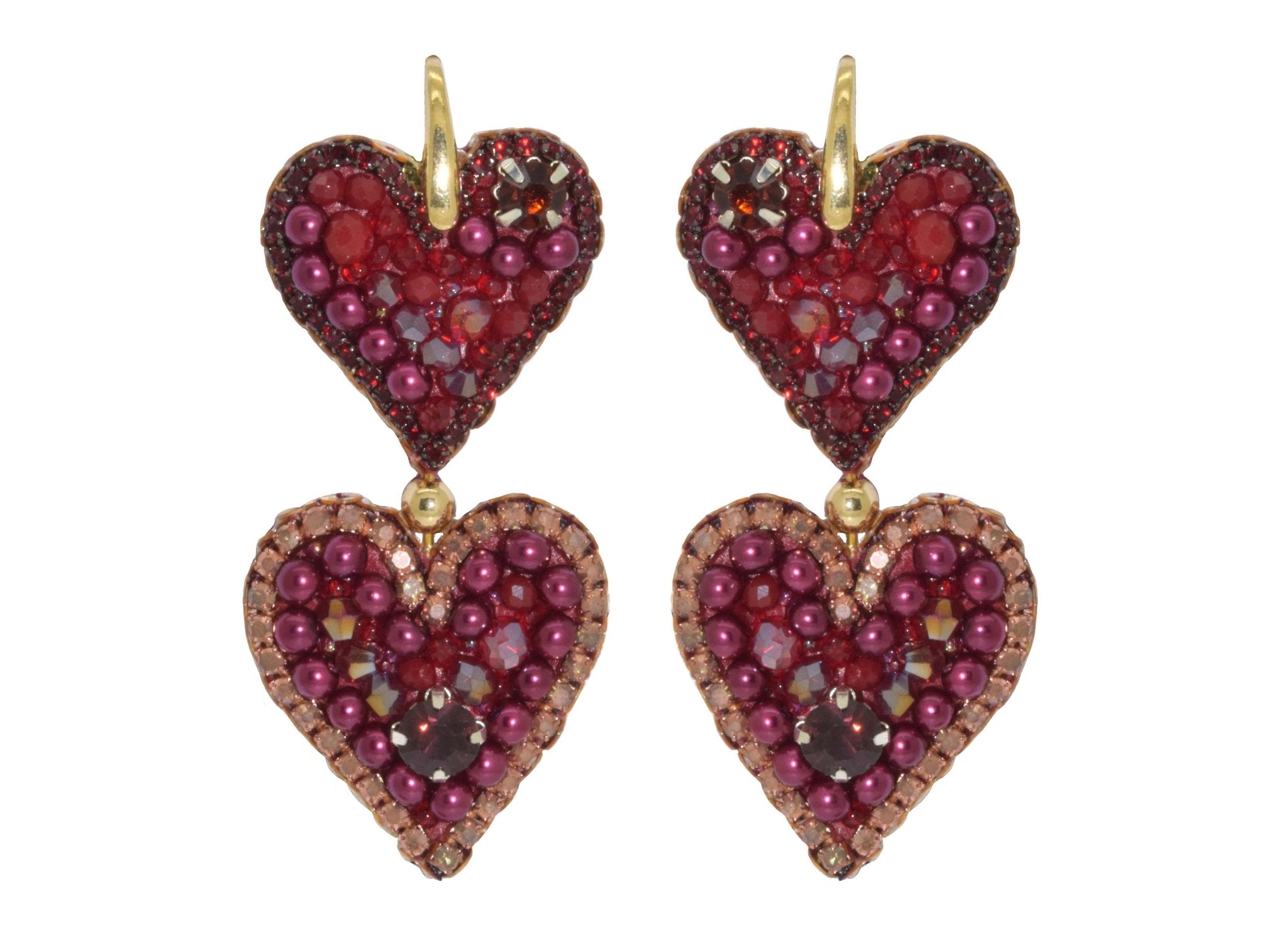 Miccy's | Hearts | PatchArt Earrings