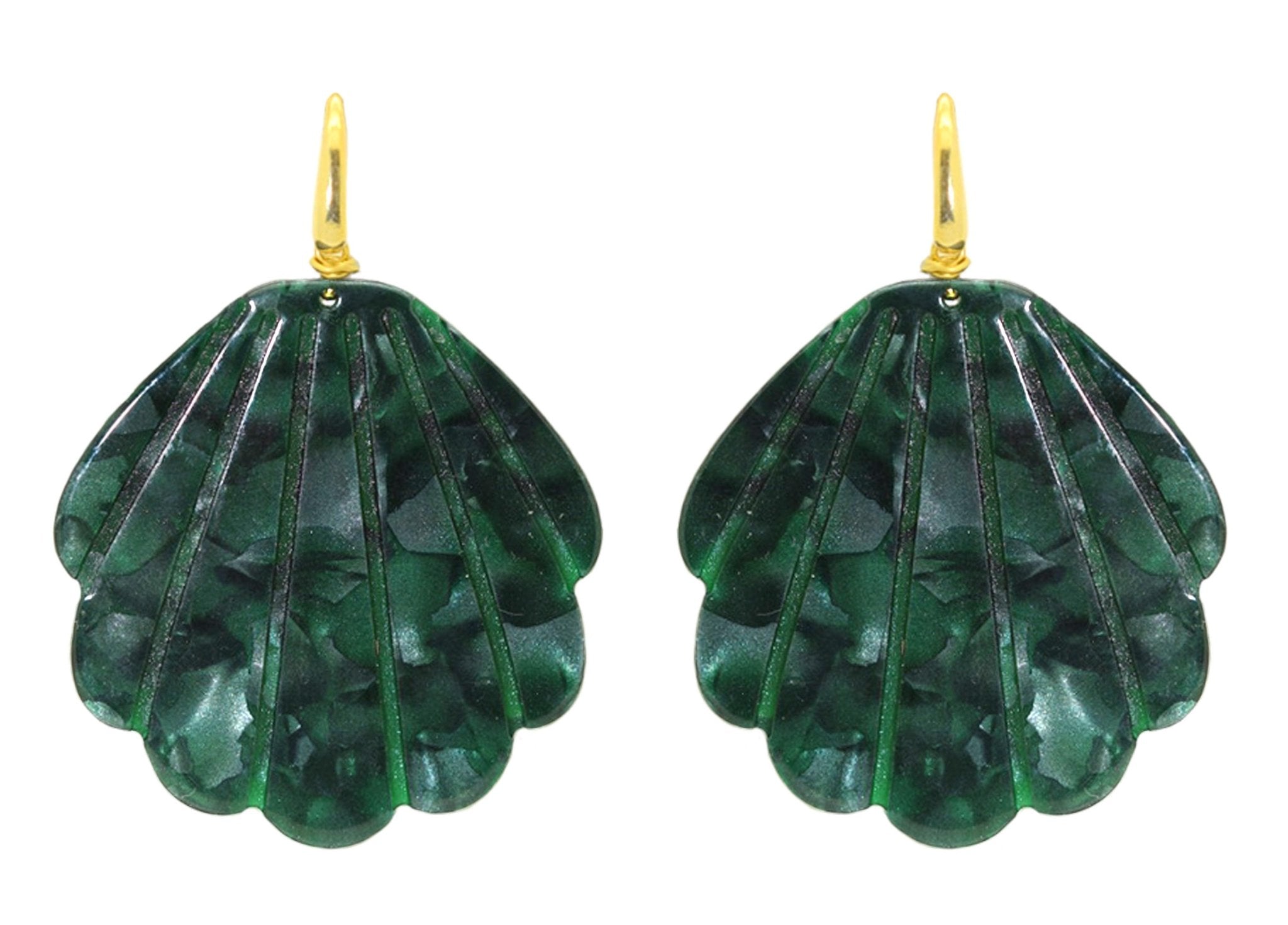 Miccy's | Kerang Green | Resin Earrings