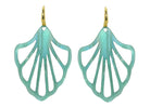 Miccy's | Lempicka Sea Green | Resin Earrings