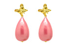 Miccy's | Light Pink Cotton Pearls | Resin Earrings