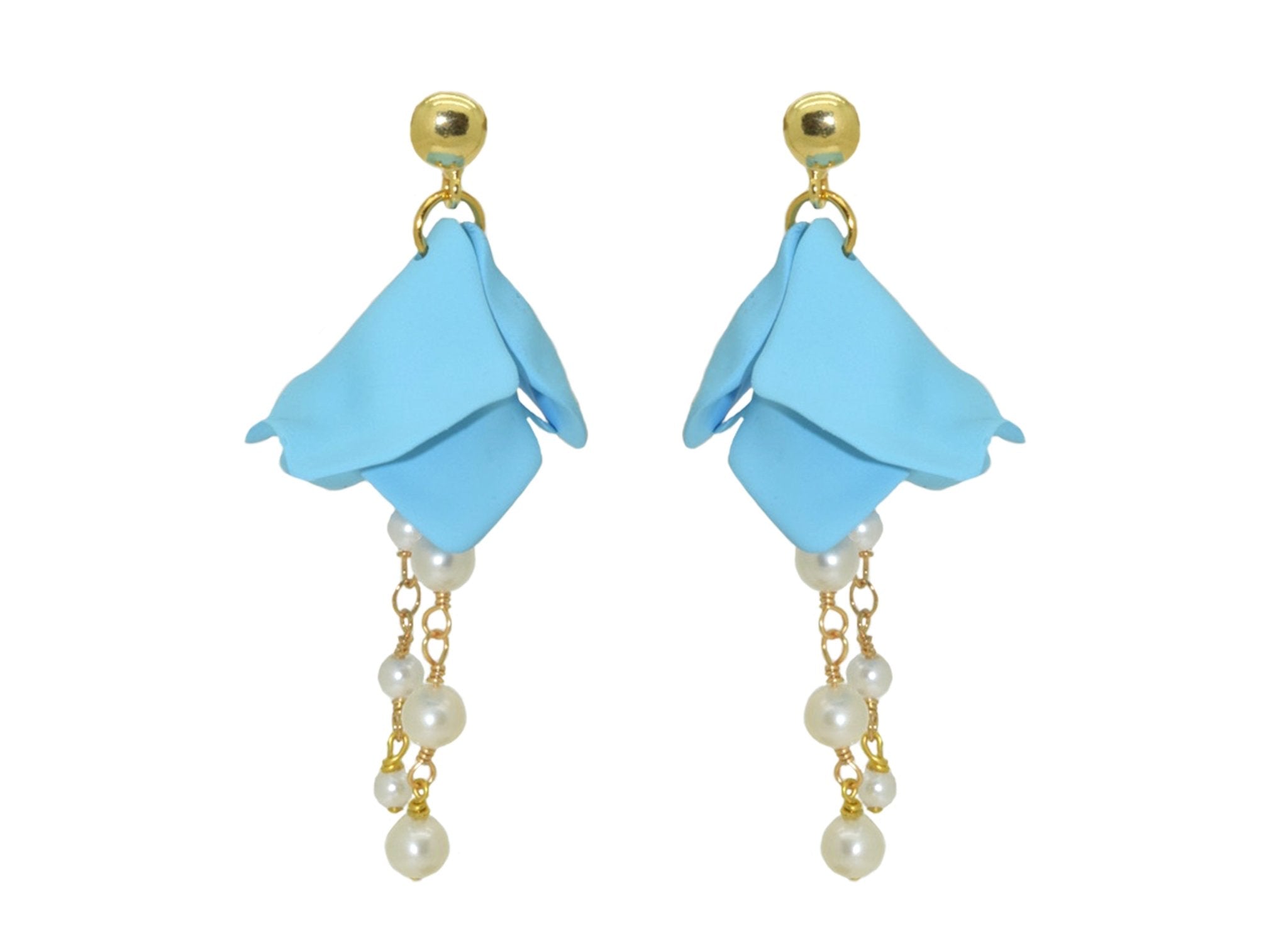 Miccy's | Lou Lou Blue | Resin Earrings