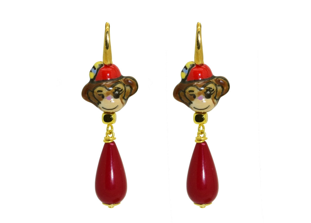 Monkey Business | Gemstone Earrings - Miccy's Jewelz Europe
