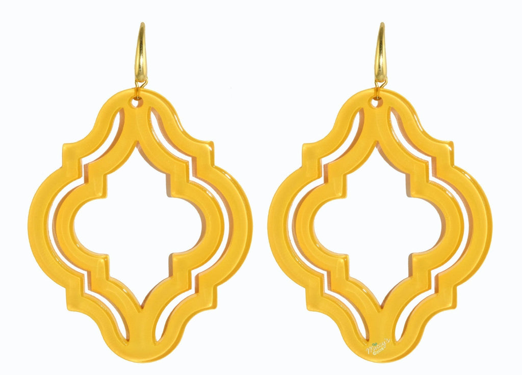 Miccy's | Muscat Yellow | Resin Earrings