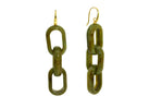 Miccy's | Nexus Olive Green | Resin Earrings