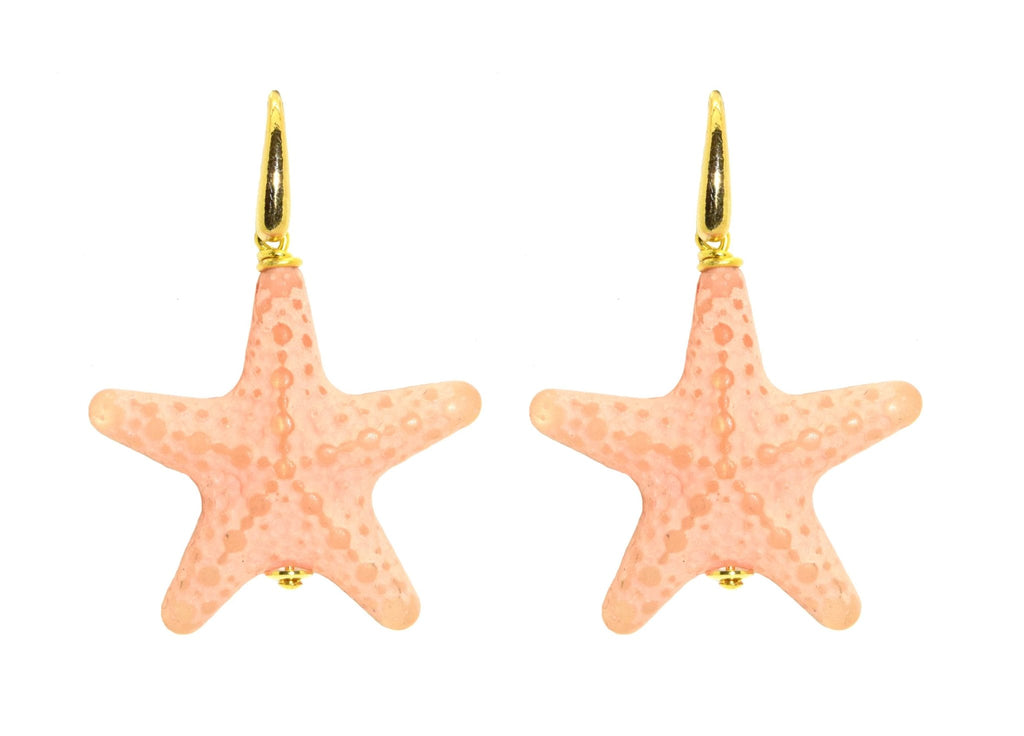 Miccy's | Nude Starfishes - Petite | Resin Earrings