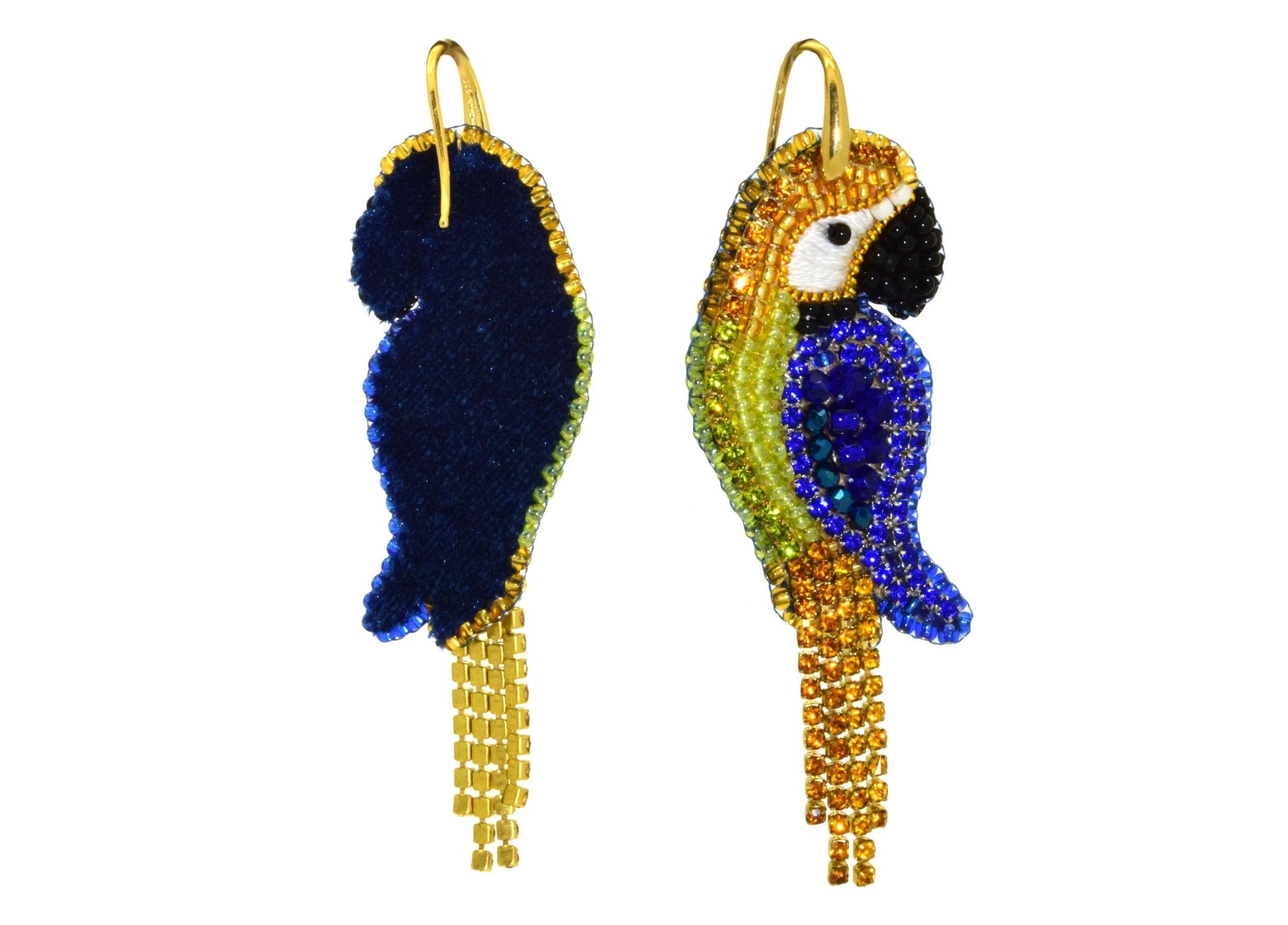 Papagayo | PatchArt Earrings - Miccy's Jewelz Europe