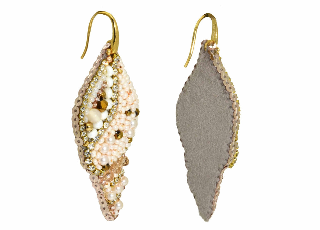 Miccy's | Paradiso Ivory | PatchArt Earrings