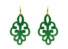 Miccy's | Phula Emerald | Resin Earrings