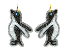 Miccy's | Pinquins | PatchArt Earrings