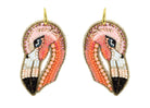 Miccy's | Pretty in Pink | PatchArt Earrings