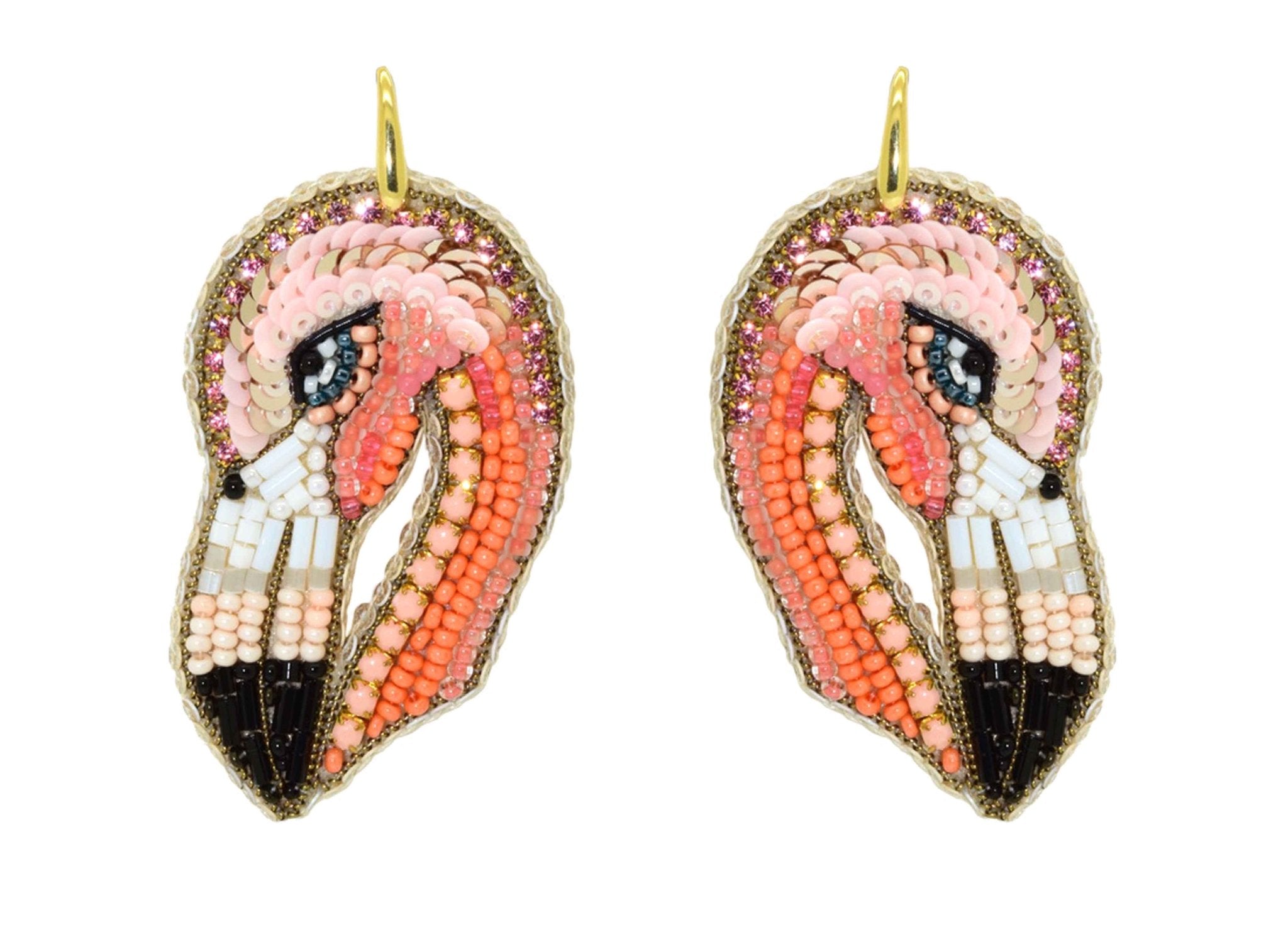 Miccy's | Pretty in Pink | PatchArt Earrings